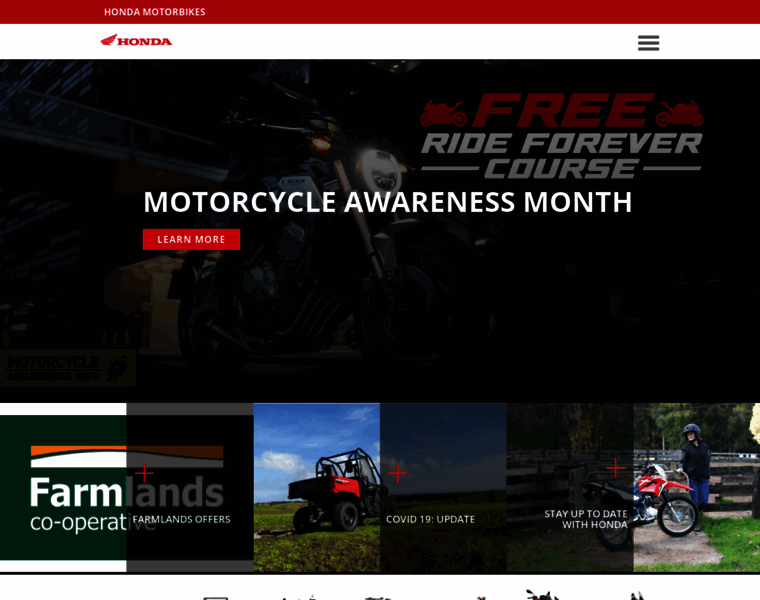 Hondamotorbikes.co.nz thumbnail