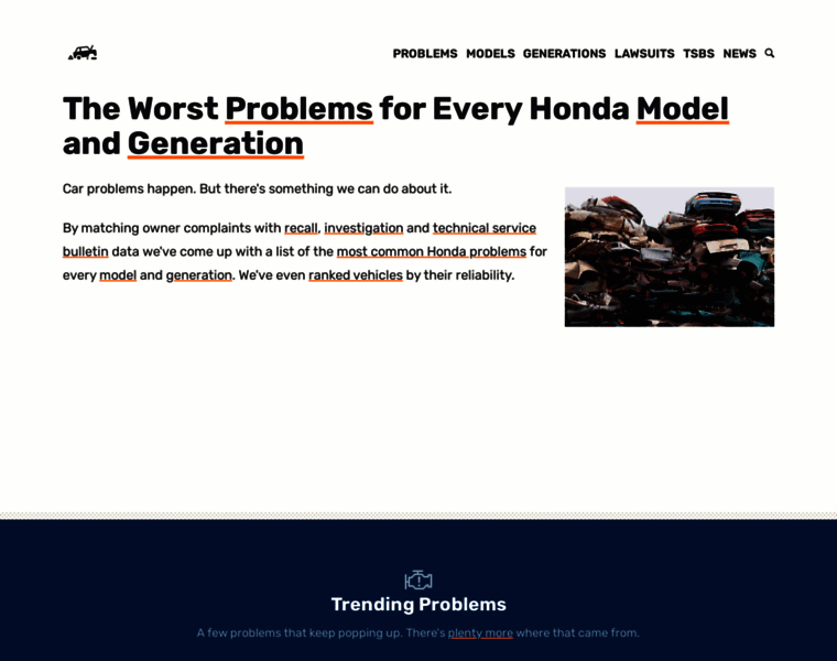 Hondaproblems.com thumbnail