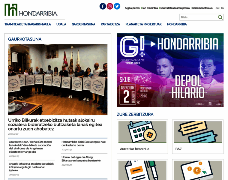Hondarribia.org thumbnail