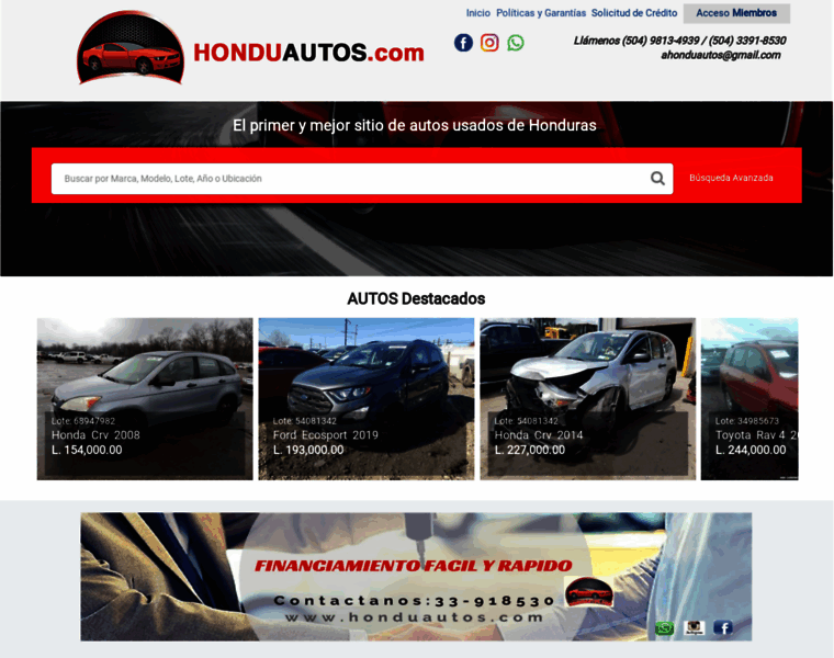 Honduautos.com thumbnail