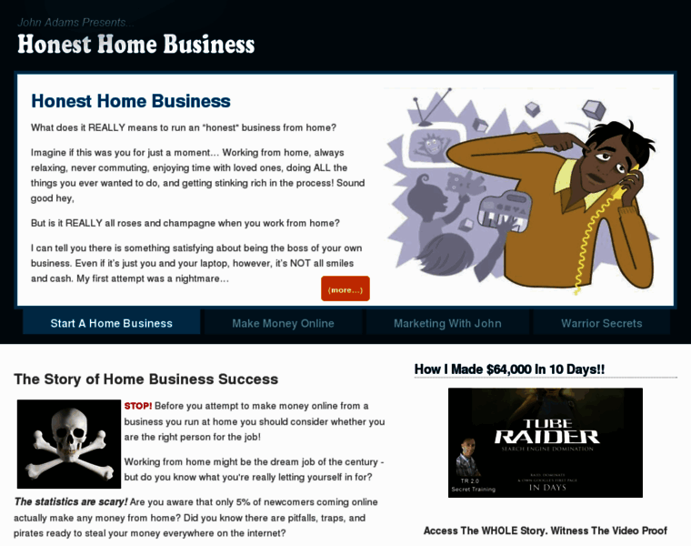 Honest-homebusiness.com thumbnail