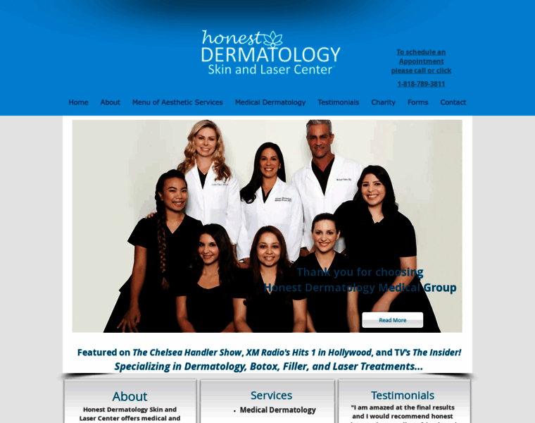 Honestdermatology.com thumbnail