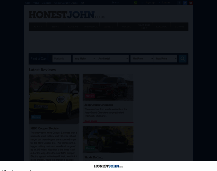 Honestjohn.co.uk thumbnail