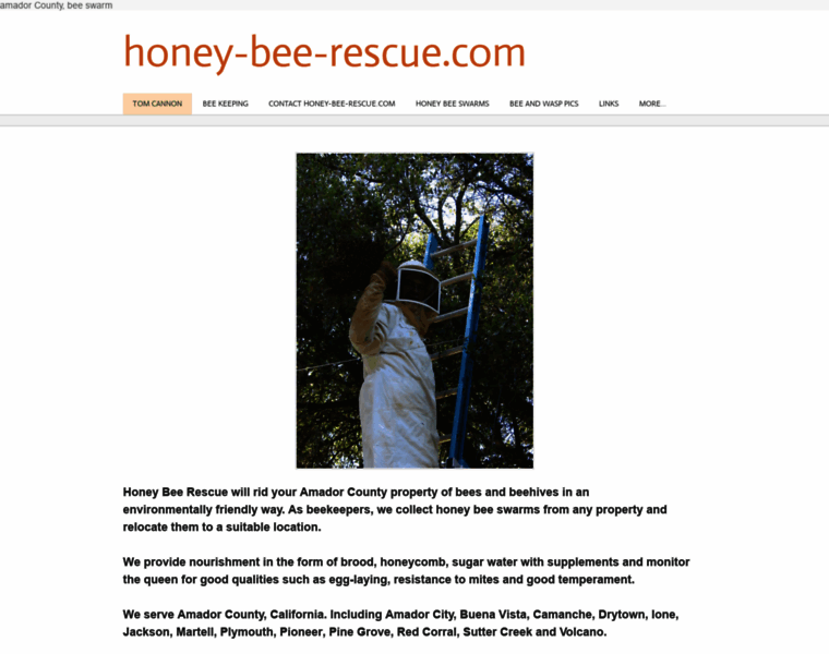 Honey-bee-rescue.com thumbnail