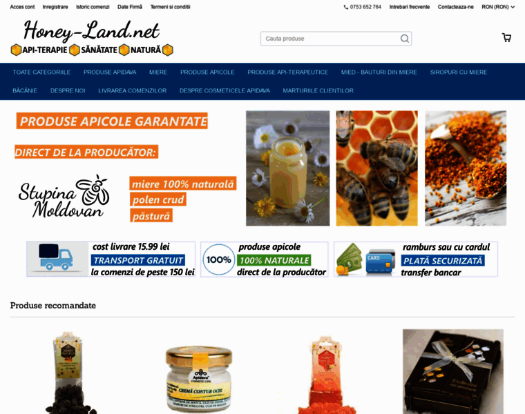 Honey-land.net thumbnail