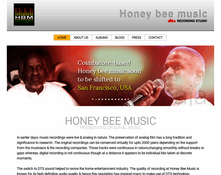 Honeybeemusicstudio.com thumbnail
