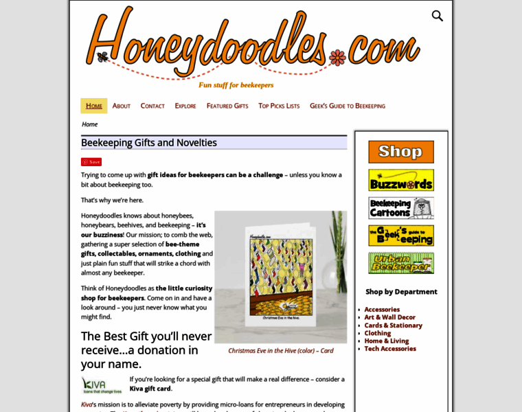 Honeydoodles.com thumbnail