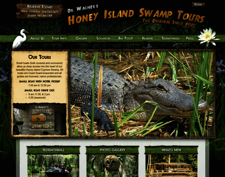 Honeyislandswamp.com thumbnail