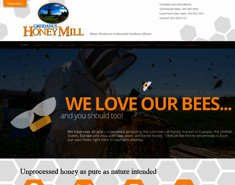 Honeymill.ca thumbnail
