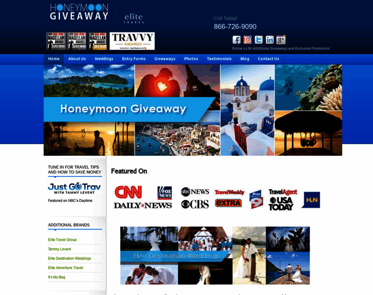 Honeymoongiveaway.com thumbnail