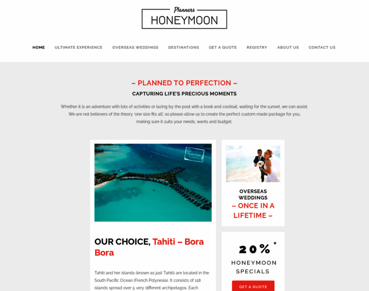 Honeymoonplanners.com.au thumbnail