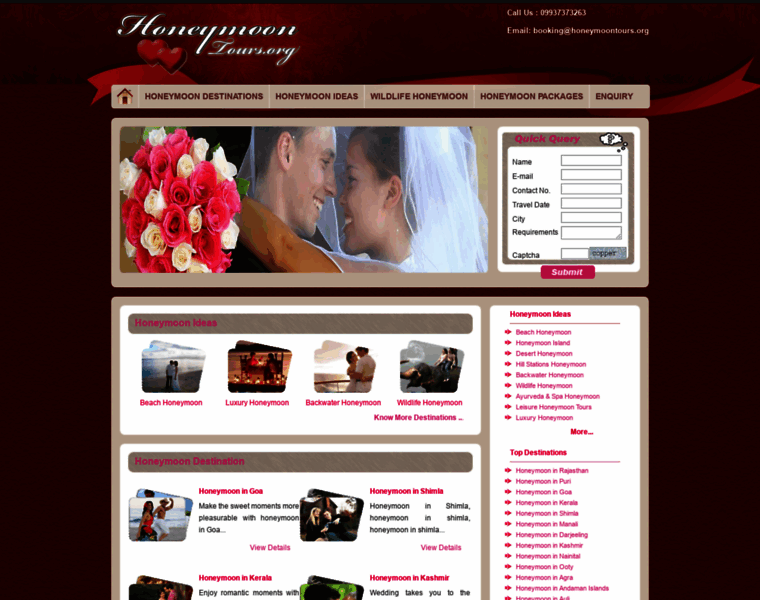 Honeymoontours.org thumbnail