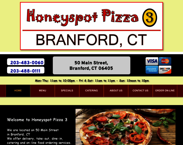 Honeyspotbranford.com thumbnail