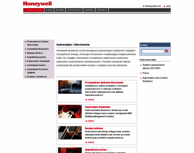 Honeywell.pl thumbnail