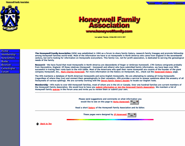 Honeywellfamily.com thumbnail