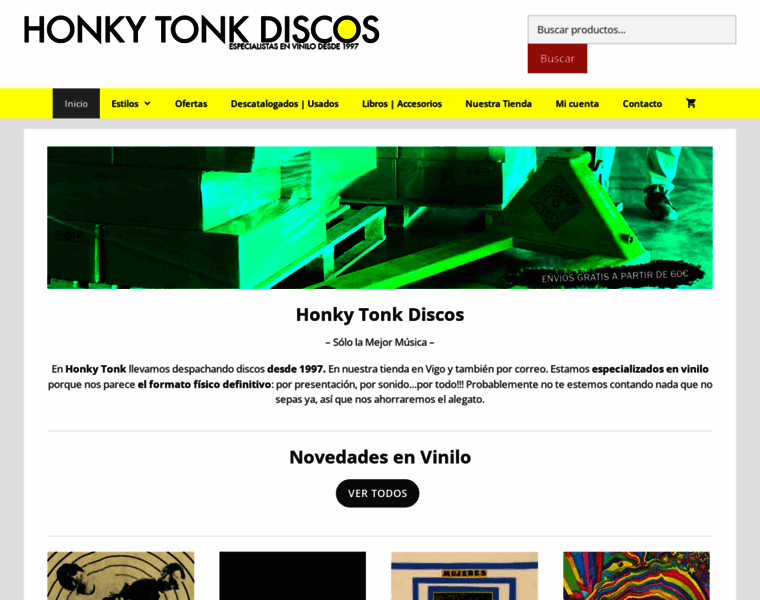 Honkytonkdiscos.com thumbnail