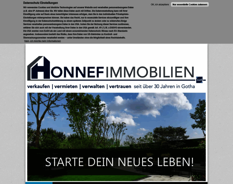 Honnef-immobilien.de thumbnail