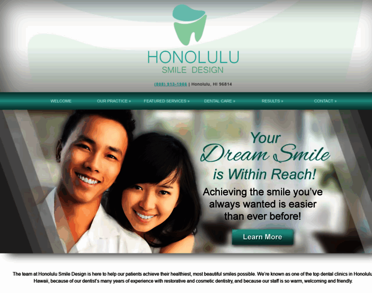 Honolulusmiledesign.com thumbnail