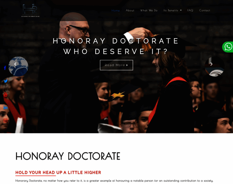 Honorarydoctorate.in thumbnail
