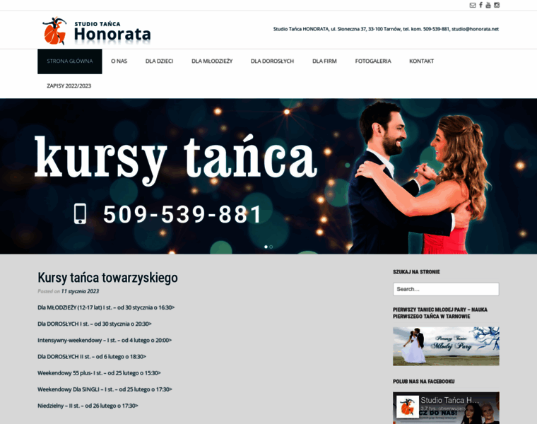 Honorata.net thumbnail
