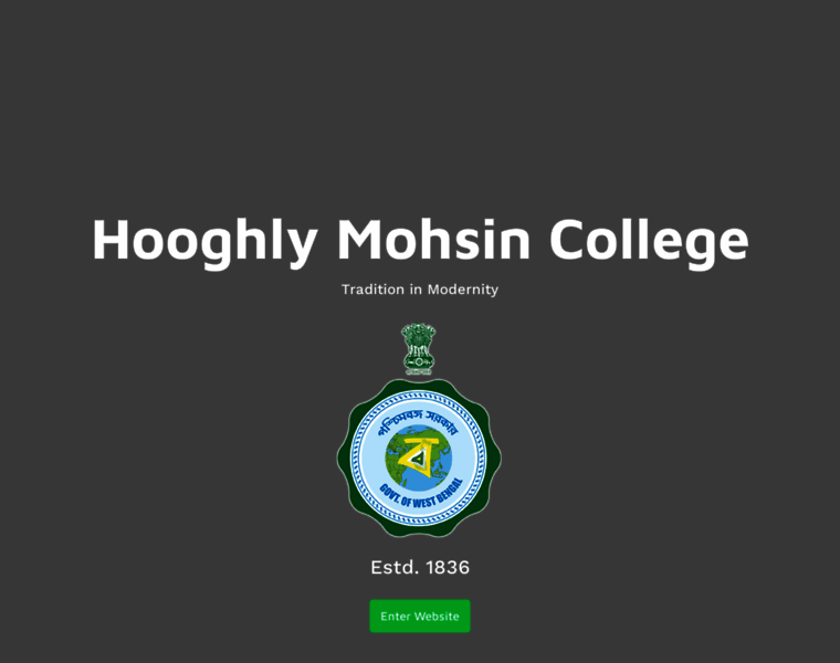 Hooghlymohsincollege.ac.in thumbnail