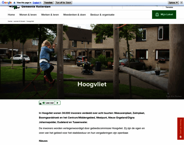 Hoogvliet.nl thumbnail