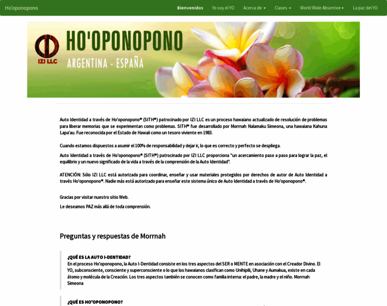 Hooponopono.com.ar thumbnail