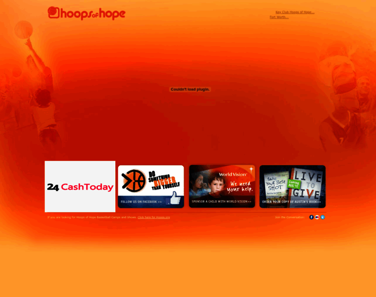 Hoopsofhope.org thumbnail