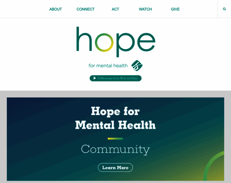 Hope4mentalhealth.com thumbnail