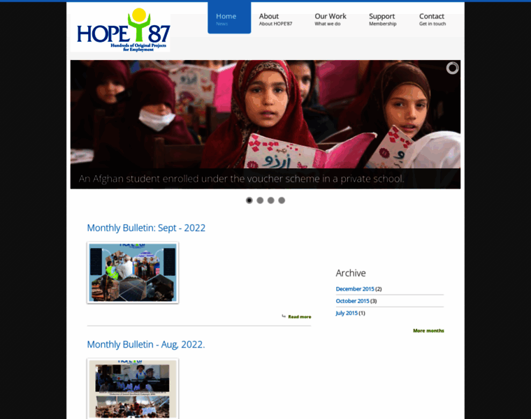 Hope87.org thumbnail