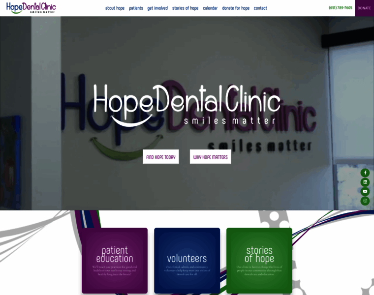 Hopedentalclinic.org thumbnail