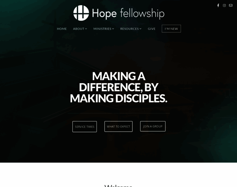 Hopefellowship.com thumbnail