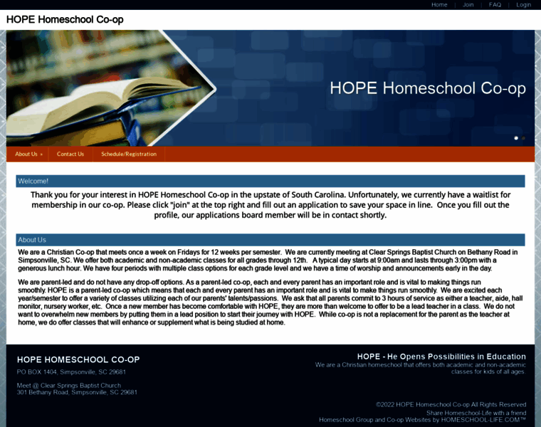 Hopehomeschoolco-op.com thumbnail