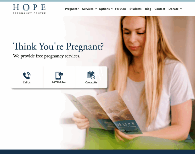 Hopepregnancy.org thumbnail