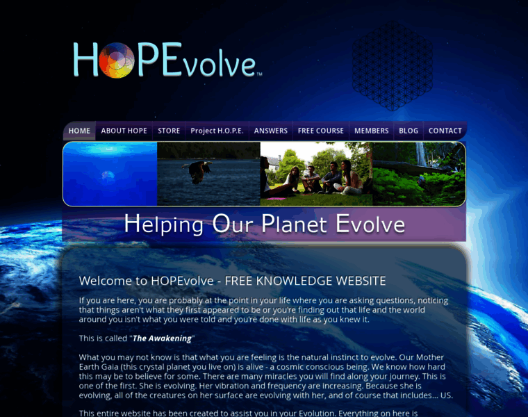 Hopevolve.com thumbnail