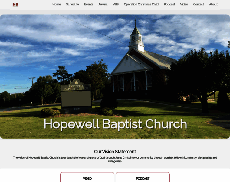 Hopewellbaptistchurch.com thumbnail