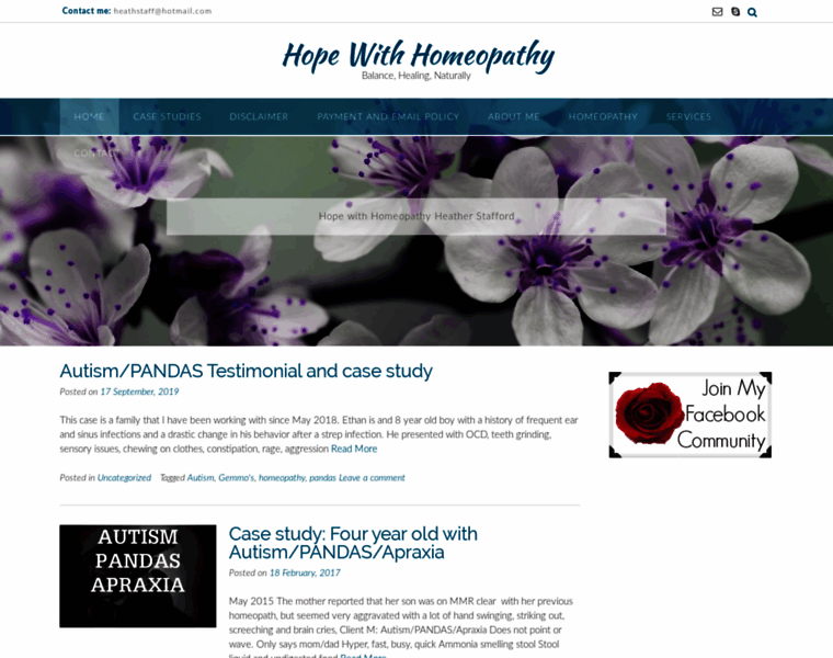 Hopewithhomeopathy.com thumbnail