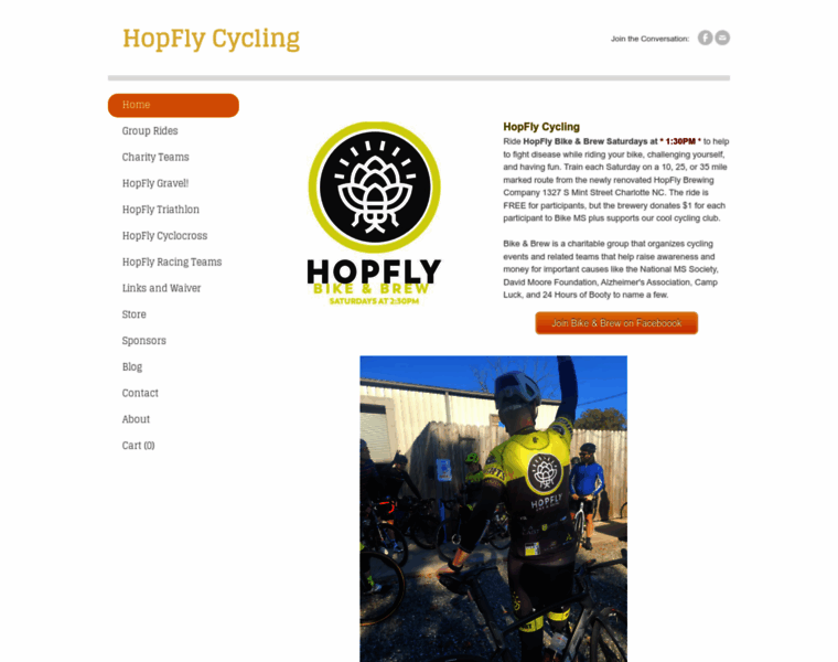 Hopflycycling.org thumbnail