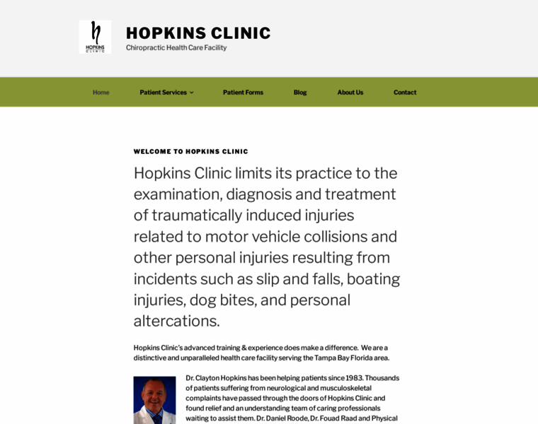 Hopkinsclinic.com thumbnail