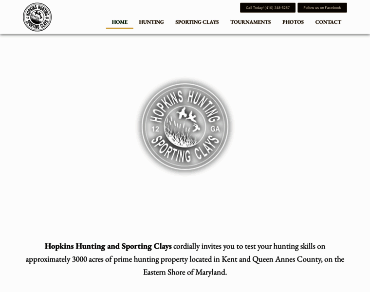 Hopkinshunting-clays.com thumbnail