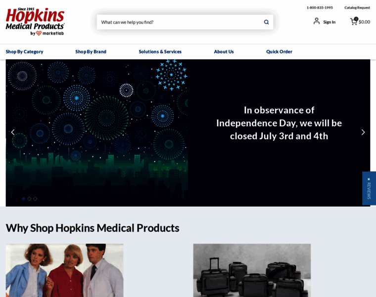 Hopkinsmedicalproducts.com thumbnail