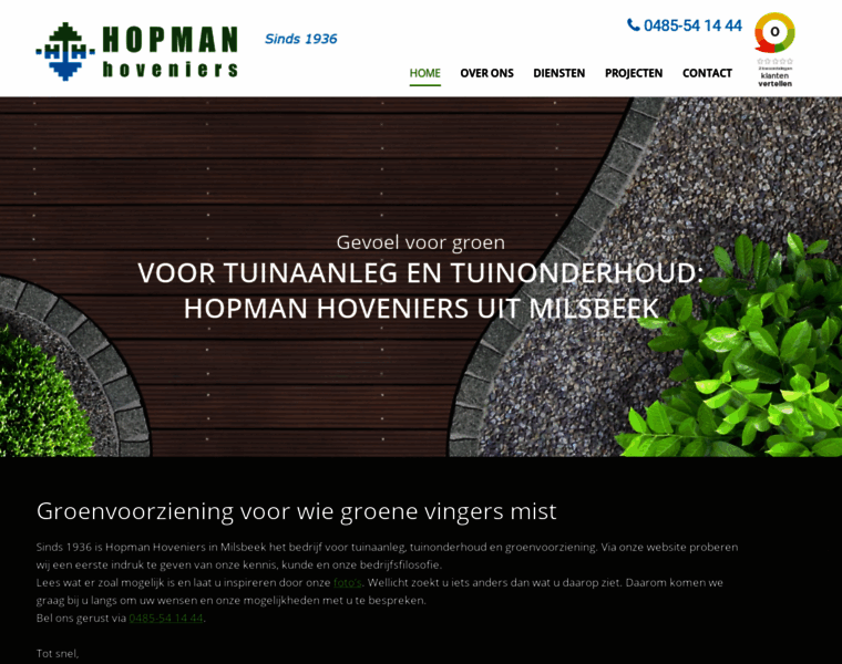 Hopmanhoveniers.nl thumbnail