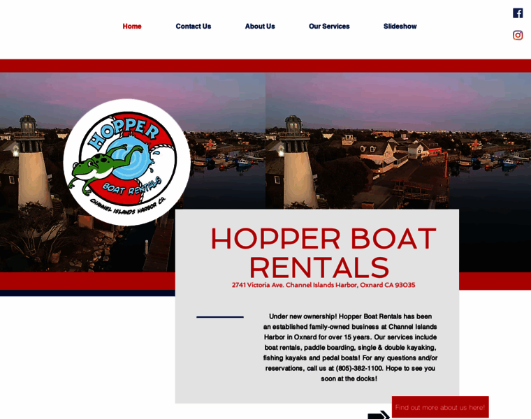 Hopperboatrentals.com thumbnail