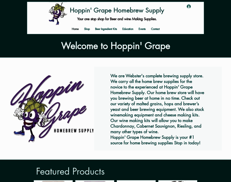 Hoppingrape.com thumbnail