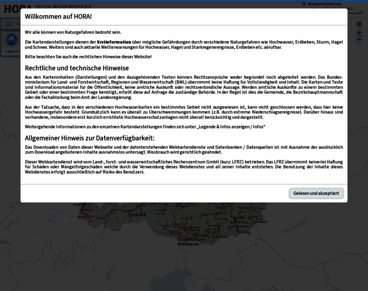 Hora.gv.at thumbnail