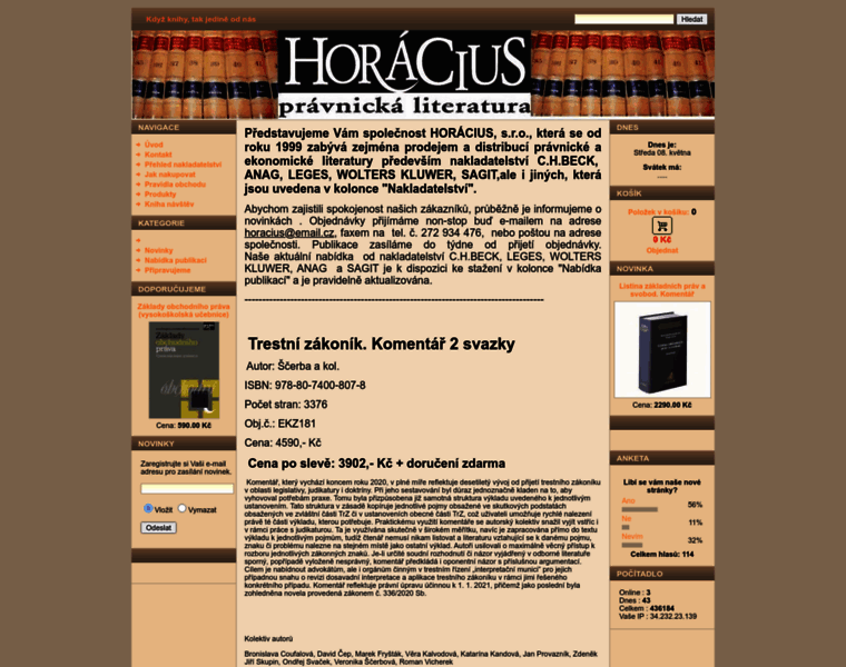 Horacius.com thumbnail