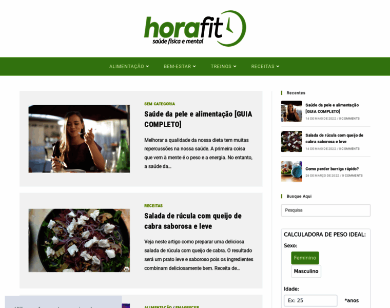 Horafit.com.br thumbnail