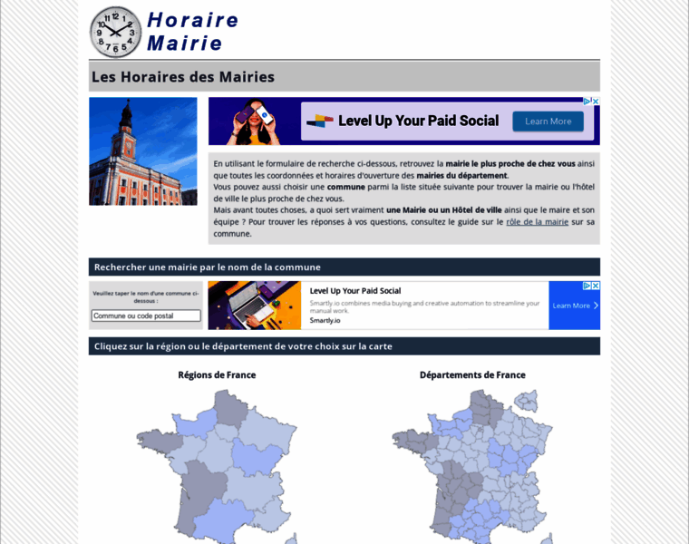 Horaire-mairie.fr thumbnail