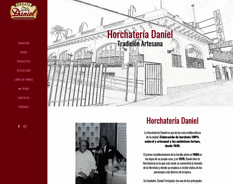 Horchateria-daniel.es thumbnail