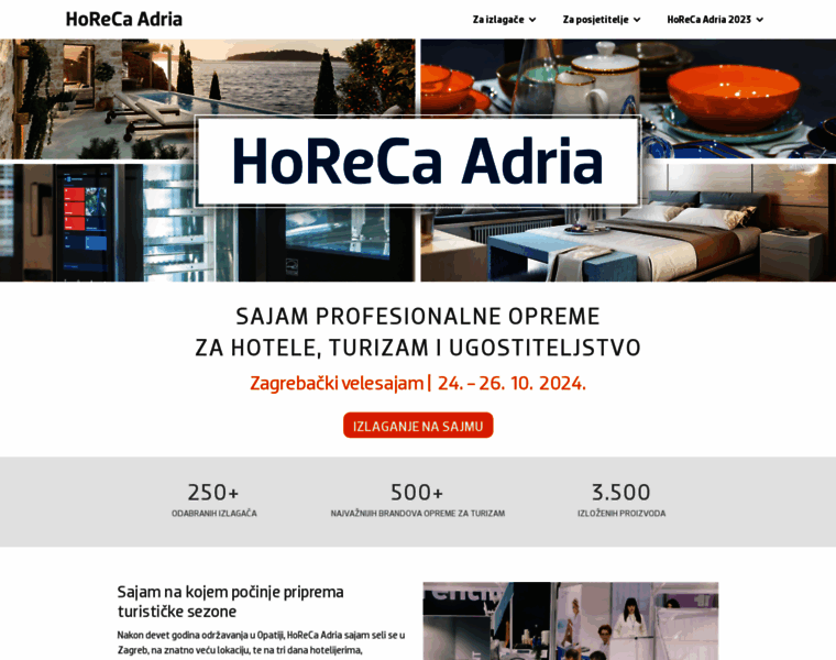 Horeca-adria.com thumbnail